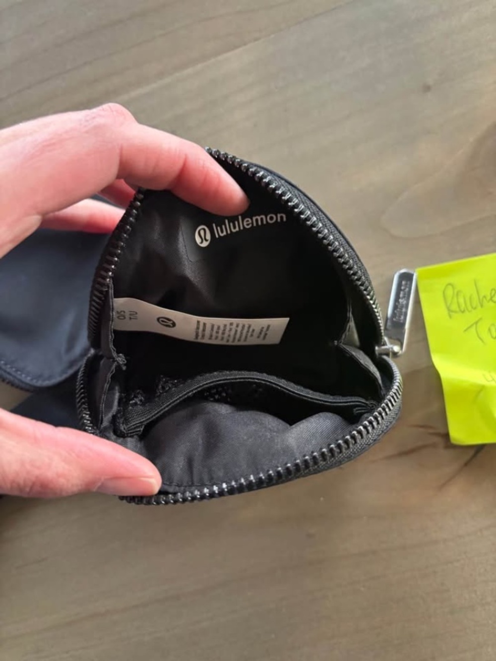 Lulu Lemon dual pouch wristlet - Picture 6 of 7